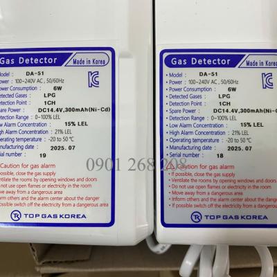 BỘ BÁO RÒ GAS DA-51 TOP GAS